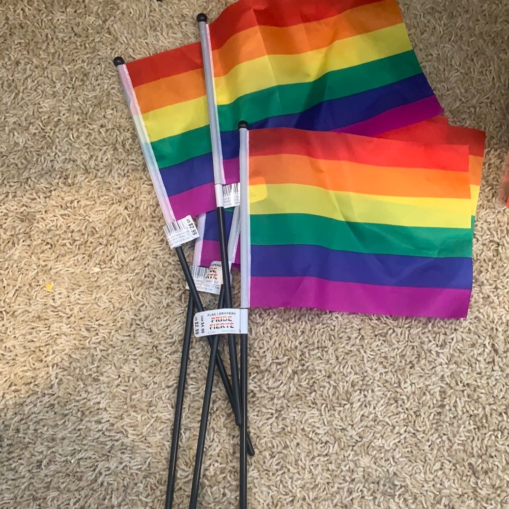 Pride flags